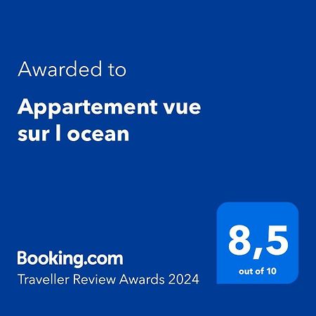 Appartement vue sur l’océan avec parking Hendaye Extérieur photo