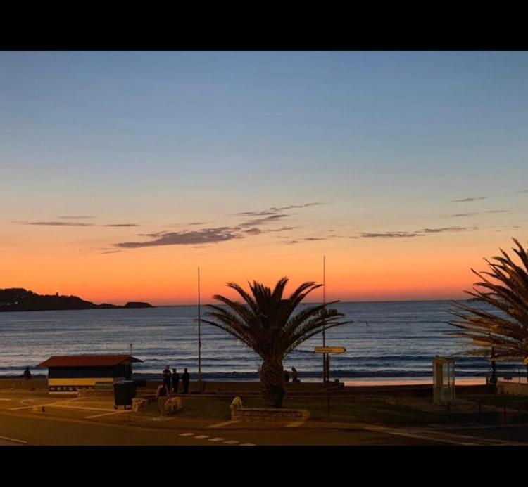 Appartement vue sur l’océan avec parking Hendaye Extérieur photo
